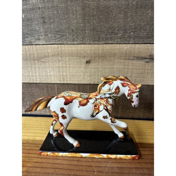 Trail of Painted Ponies Petroglyph Pony 1E 0488 Lynn Bean In Box - Picture 1 of 8